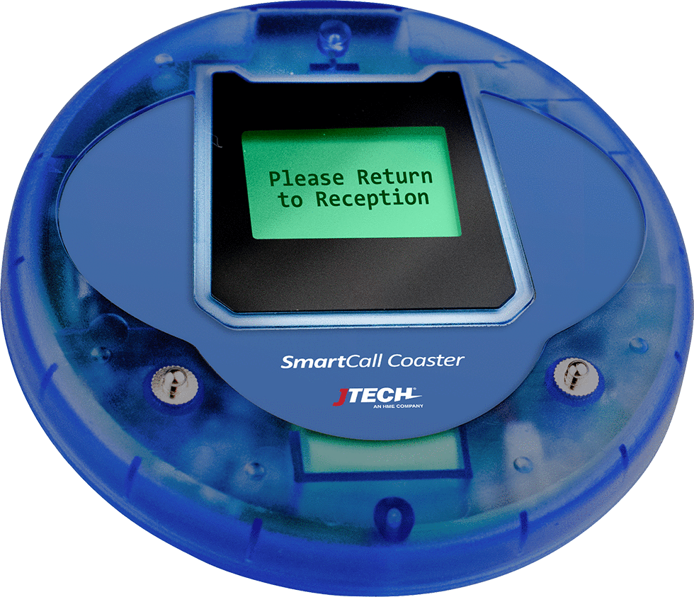 SmartCall Coaster, Smart Coaster System Pagers JTECH